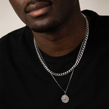 Lataa kuva Galleria-katseluun, Two Layers of Jewelry - Cuban Link and Necklace