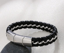 Lataa kuva Galleria-katseluun, Nahkarannekoru - Feebe.fi