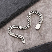 Lataa kuva Galleria-katseluun, cuban link rannekoru hopea 8mm tuotekuva 4