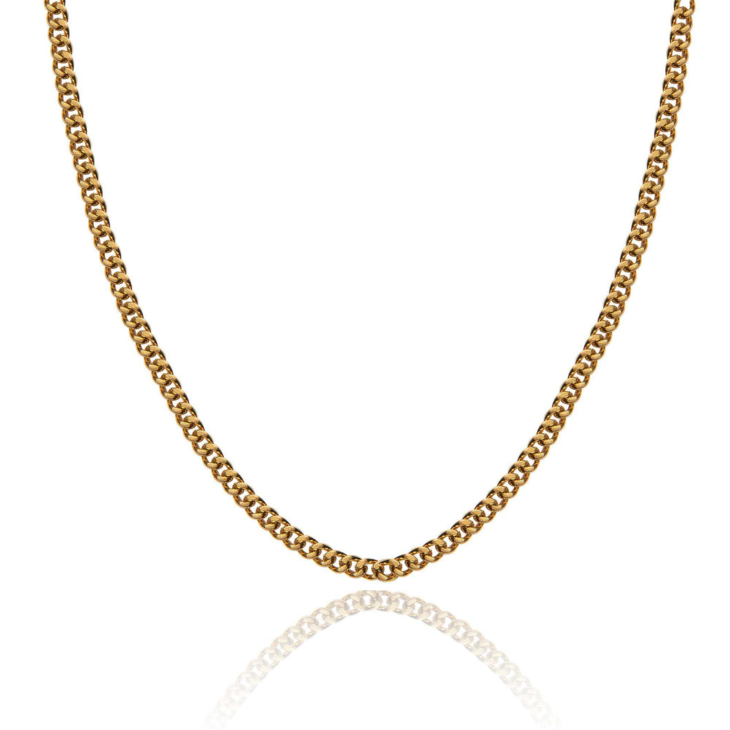 Cuban Link 5mm product picture on white background